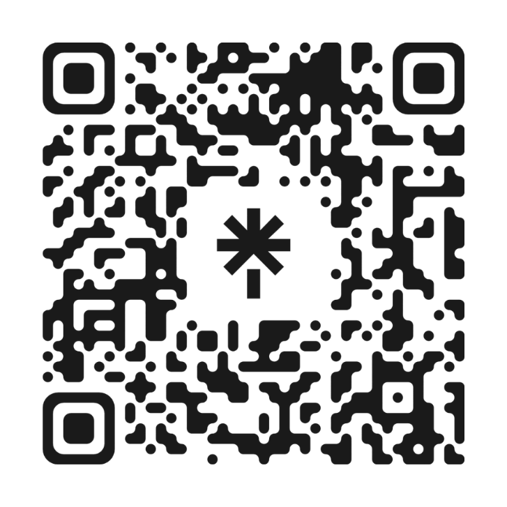 Scan for our socials
